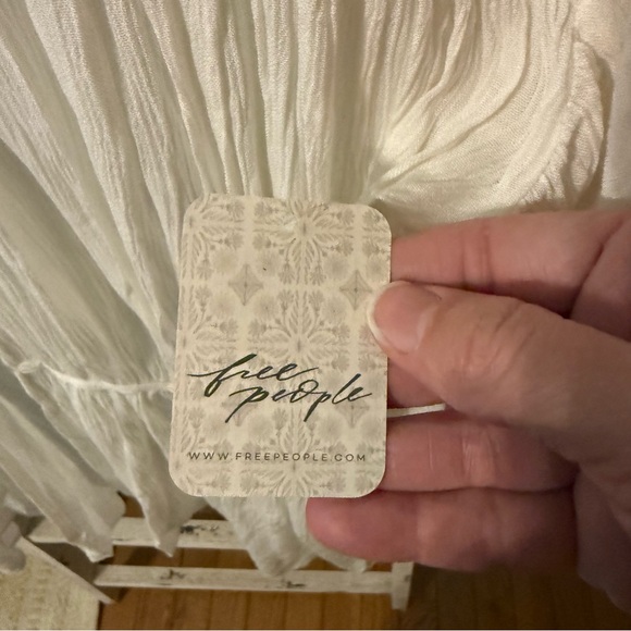 NWT Free People Juliet Duster Top Ivory OS - Picture 5 of 9